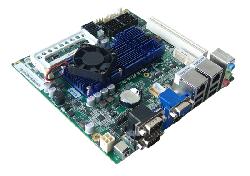 凌动ATOM D2700主板 - 无风扇低功耗MiniITX D2550工控主板